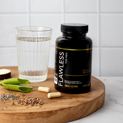 Flawless For Men Natural Dietary Fiber Supplement